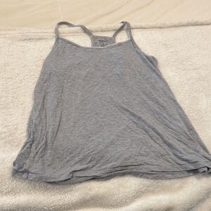 Alfani Light Gray Racerback Pajama Tank Top